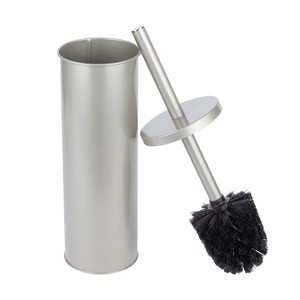 Porte-brosse de toilette moderne en acier Outil de nettoyage de commode pour salle de bain ou cuisine Fourniture en gros Porte-papier moderne - Product Image 5