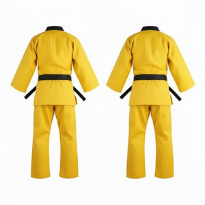 Unisex Lightweight High Quality Cotton BJJ Gi Custom Sizing Training & Competition <b>Jiu</b> <b>Jitsu</b> Kimono Uniform Martial Arts Wear - Product Image 4