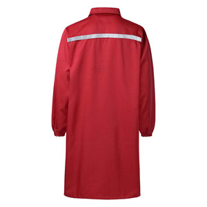 Blouse de laboratoire d'hôpital à manches longues personnalisée unisexe tissu tricoté salle blanche approuvée pour le personnel médical - Product Image 4