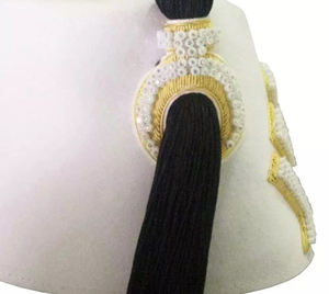 DOI PHA Sombrero de Fez Blanco con Bordado a Mano Lingotes de Oro Masones Sombrero Masónico Alta Calidad Personalizado Mejor Venta Caliente Fezz - Product Image 3