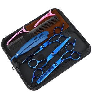 Kit de pelo para el hogar de 6,0 pulgadas, popular nuevo diseño de moda, tijeras de peluquero de belleza, tijeras planas, tijeras para el pelo de dientes - Product Image 5