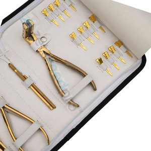 Kit d'outils professionnels pour extensions de cheveux |   Comprend des pinces, des anneaux et un crochet pour une application facile - Product Image 5