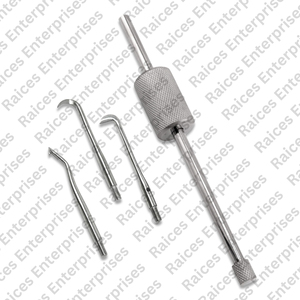 Herramienta dental de acero inoxidable japonesa Manual y automática de alta calidad, venta al por mayor, instrumento quirúrgico removedor de corona de 3 puntas - Product Image 1