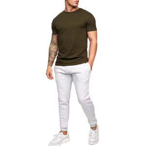 T-shirt de coupe régulière uni de haute qualité 100% coton T-shirts pour hommes à impression bouffante personnalisés pour hommes. - Product Image 6