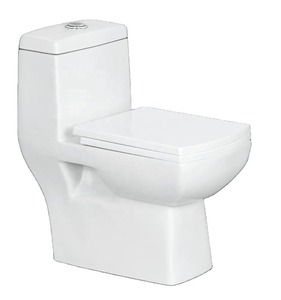 Articles sanitaires modernes une pièce en porcelaine de forme carrée pour salle de bain en céramique Commode accroupie Fournisseur de céramique Chaozhou - Product Image 1