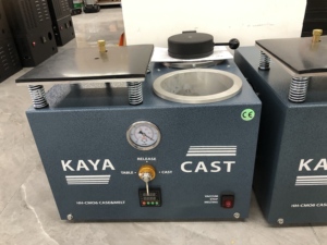 Digital Display High Temperature Refining Gold Melting Furnace 2L <strong>Lost</strong> <strong>Wax</strong> <strong>Cast</strong> <strong>Jewelry</strong> Vacuum Casting Machine with 3 Cfm Pump - Product Image 2