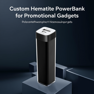 Powerbank in Ematite Personalizzato per Gadget Promozionali - Product Image 3