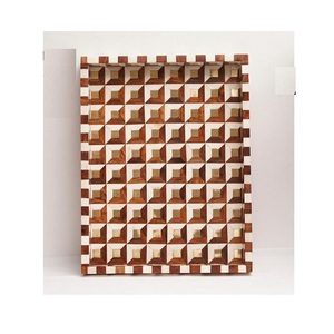 Fait à la main en nacre servant la maison et la cuisine personnalisé pour les meubles de maison décor plateau pour mariage plateau à l'adresse artisanat - Product Image 3