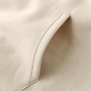 Sudadera con Capucha de Alta Calidad 100% Algodón Lavado al Ácido, Oversize, Bordada, Transpirable para Invierno, Tejido No Tejido Lavado - Product Image 6