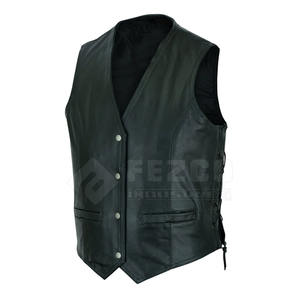 เสื้อกั๊กหนังระบายอากาศได้ดีปรับแต่งได้เสื้อตัวนอกลำลองสำหรับฤดูหนาว - Product Image 3