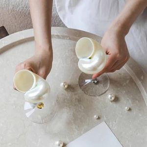 Gobelet à vin coquillage de qualité supérieure, parfait pour les restaurants de villégiature et les fêtes de mariage - Product Image 4