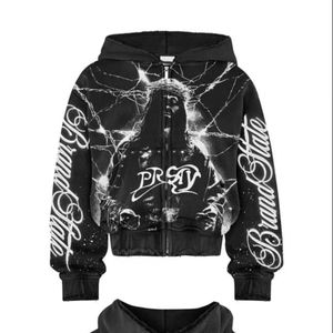 2026 nuevas sudaderas con capucha lavadas con ácido de alta calidad personalizadas con logotipo serigrafiado diseños de personalización ajuste relajado ropa atractiva - Product Image 1