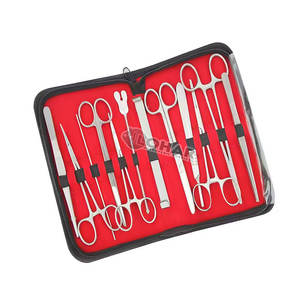 Conjuntos quirúrgicos de alta calidad de LOHAR 12 PCS KIT DE DISECCIÓN MÉDICA Conjunto de instrumentos de anatomía quirúrgica fabricantes de conjuntos quirúrgicos - Product Image 1
