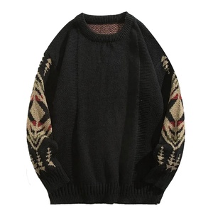 Top Selling Fashionable Solid Pattern Fleece Pullover Crew-Neck Sweater <b>Winter's</b> Latest Design LWK-SS-0065 - Product Image 2