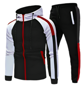 2024 New Year Custom Men's <b>Tech</b> Fleece Zip Track Suit New Arrival Soccer Jogging Clothing with Logo for Winter Sports - Product Image 1