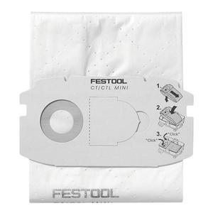 Festool SELFCLEAN Filter Bag SC FIS-CT <b>MINI</b> Pack of 5 for Power Tool Accessories - Product Image 1