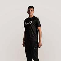 Smash T-shirt en coton noir pour homme L
