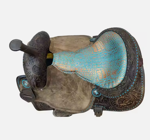 Cuir de selle Western Horse Premium confortable et durable pour l'équitation et les événements de spectacle Selle de cheval - Product Image 4