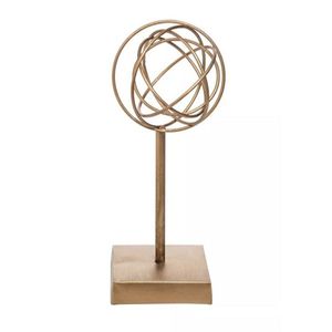 Accesorios de decoración para el hogar, escultura artística de Metal de diseño de lujo moderno de la India, venta al por mayor - Product Image 4