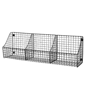 घर सजावटी दीवार घुड़सवार तार भंडारण शेल्फ - Product Image 5