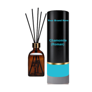 Etiqueta privada 100 por ciento Natural Premium Reed Difusor Set Manzanilla (romana) Auténtica fragancia para el hogar Hecho en EE. UU. Etiqueta blanca - Product Image 6