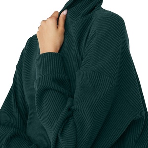 Traje de jogging personalizado para mujer, Top corto de invierno, Jersey, chándal, de 2 piezas Sudadera con capucha, conjunto de pantalón de chándal, conjuntos personalizados para mujer 2026 - Product Image 3