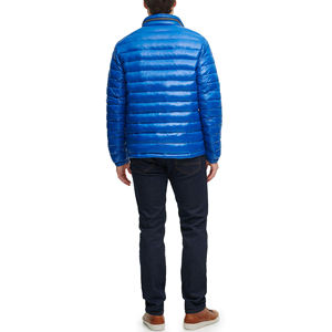 Vente directe d'usine, prix raisonnable, veste matelassée en toile pour homme grande taille, légère, manches longues, imperméable, coupe-vent, à capuche - Product Image 6