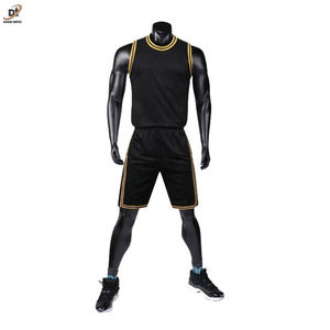 2024 uniformes de baloncesto reversibles transpirables de secado rápido de diseño personalizado para hombres, conjunto deportivo de alta calidad, opciones de talla grande personalizadas - Product Image 4