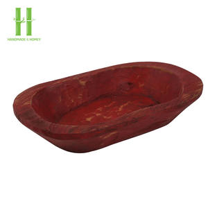 BEST SELLER Bol à pain artisanal en bois de style campagnard, artisanat artisanal, fabriqué au Vietnam - Product Image 5