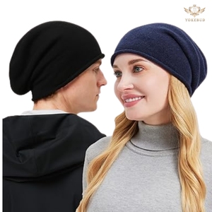 Buste qualité Slouchy bonnets pour femmes hommes chapeaux d'hiver doux chaud bonnet chapeau tricot crâne casquette décontracté mode en gros OEM BD - Product Image 1