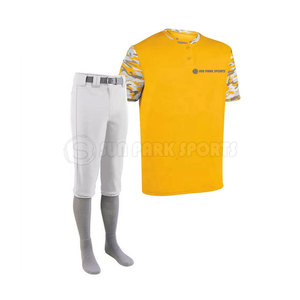 Derniers modèles de tenues de baseball pour hommes, respirantes, logo personnalisé imprimé, vente en gros, meilleure qualité - Product Image 1