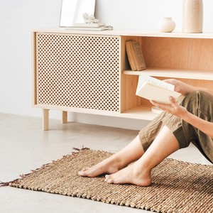 Tapis en jacinthe d'eau de luxe pour la maison et l'hôtel tapis durable taille personnalisable tapis naturels - Product Image 4