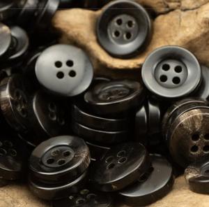 กระดุมเปล่าทำจากเขาควายธรรมชาติสำหรับอุปกรณ์ตกแต่งเสื้อผ้า คุณภาพสูง - Product Image 4