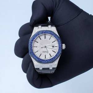 Montre de qualité professionnelle avec mouvement mécanique, résistante à l'eau, design élégant avec aiguilles, boîtier en acier inoxydable, exportation mondiale - Product Image 5