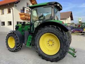 Venta caliente John Dear 6130R 4WD 130HP Tractor con cabina con aire acondicionado Mejor precio Tractor agrícola multifuncional para venta al por mayor - Product Image 2