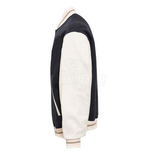 Hot Sale Custom Made Lettermen Winter <b>Jacket</b> for <b>Men</b> High Quality Fabric Stand Collar XS Size for Spring Season With Logo Option - Product Image 3