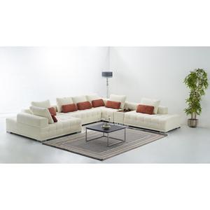 Canapé d'angle convertible au design européen moderne, ensemble de meubles de salon en tissu pour hôtels et appartements - Product Image 6