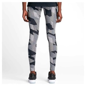 Pantalon de yoga en coton biologique de haute qualité pour femmes 100% ensemble de leggings durables avec logo sur la taille motif solide en gros - Product Image 6