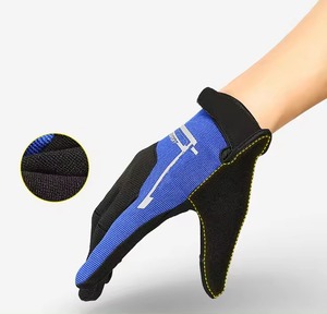 Diseño de logotipo personalizado Guantes de moto de cuero genuino para hombres y mujeres Mejor gama Moto Racing Ciclismo Equipo Logotipo personalizado - Product Image 3