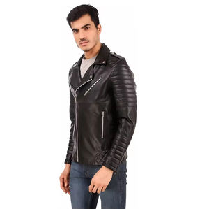 Chaqueta de Cuero para Hombre 2026, Precio Económico, Alta Calidad, Moda, Venta al Por Mayor OEM en ZOHAN CREATIONS - Product Image 6