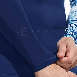 MOQ bajo, precio asequible, alta movilidad y rendimiento mejorados con camiseta de manga larga para hombre para correr y entrenar. - Product Image 6