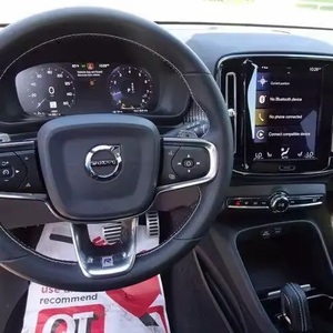 2020 VOL-VO XC40 AWD T5 R-Design สีดำเมทัลลิกใช้ SUV พวงมาลัยซ้ายเกียร์อัตโนมัติเครื่องยนต์เทอร์โบหนังสีดำ R20เข้ม ACC - Product Image 1