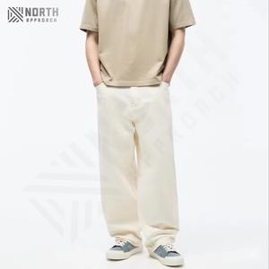 Pantalones Vaqueros Holgados de Diseño Casual para Hombre, Pantalones Vaqueros de Pierna Recta, Nuevo Estilo Informal, Pantalones de Calle para Hombre - Product Image 1