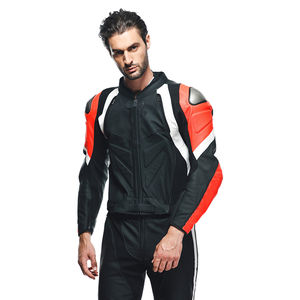 Traje de carreras de motos de diseño personalizado profesional cuero transpirable cómodo para logotipo frontal de otoño fabricado - Product Image 3