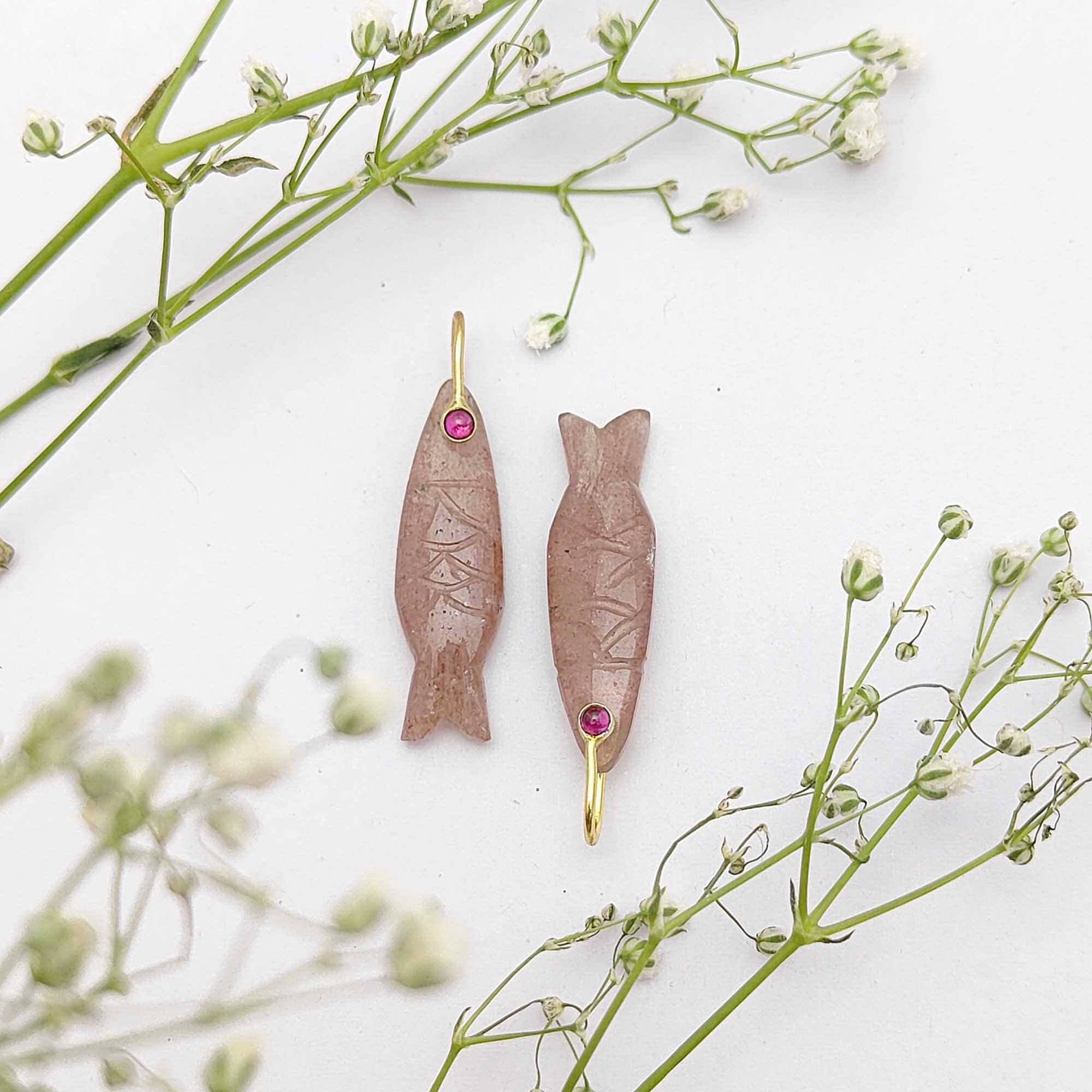 ควอตซ์สตรอเบอร์รี่สีชมพู