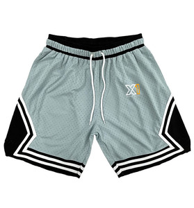 Pantalones Cortos de Baloncesto Sólidos de Alta Gama, Transpirables, de Cintura Elástica, Personalizables, de Marca Privada, Estilo Único, Gran Venta - Product Image 1