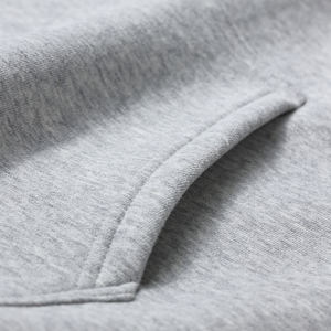 Sweat-shirt à capuche surdimensionné de haute qualité, personnalisé, en coton lourd, pour hommes - Product Image 5