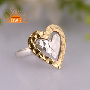 แหวนวางซ้อนกันได้ดีไซน์รูปหัวใจเงินสเตอร์ลิงเครื่องประดับแบบสั่งทำสำหรับผู้หญิงของขวัญสำหรับผู้หญิงสำหรับเธอ - Product Image 5