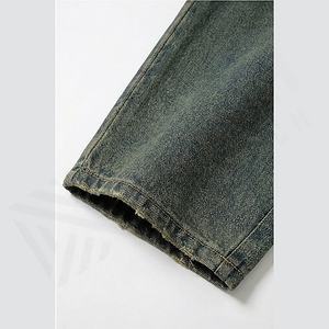 Pantalons en jean pour hommes de qualité supérieure, style tendance, jeans hip-hop, coupe slim, vêtements de rue, vente en gros, personnalisés - Product Image 6
