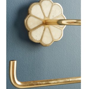 ที่ใส่กระดาษชำระติดผนังทำจากทองเหลืองฝังกระดูกใช้สำหรับเก็บเนื้อเยื่อและของตกแต่งห้องน้ำที่หรูหรา - Product Image 2